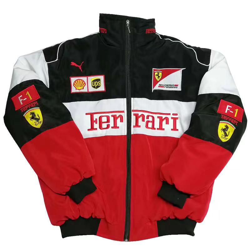 Ferrari Racing Jacket |Ferrari Vintage Racing Jacket| RetroRacingMerch