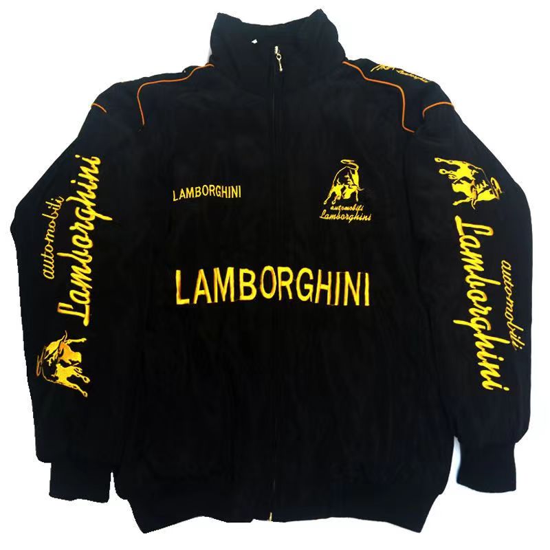 Nascar Jacket Vintage | Lamborghini Racing Jacket | RetroRacingMerch