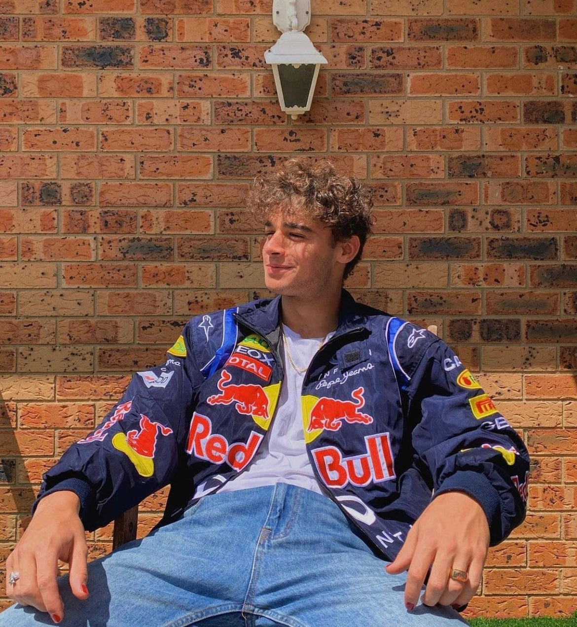 Vintage Race Jackets |Red Bull Vintage Racing Jacket| RetroRacingMerch
