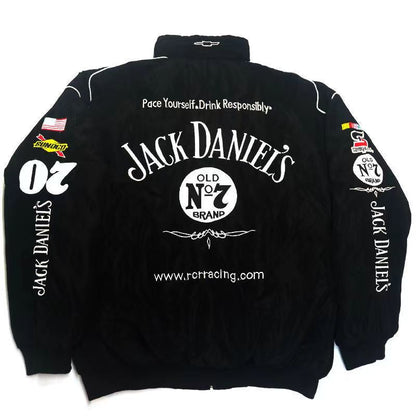 Nascar Bomber Jacket | Jack Daniels Vintage Jacket | RetroRacingMerch