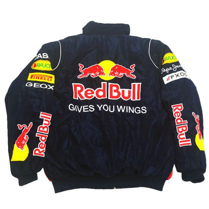 Vintage Race Jackets |Red Bull Vintage Racing Jacket| RetroRacingMerch