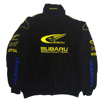 Racing Bomber Jacket | Subaru Vintage Racing Jacket | RetroRacingMerch